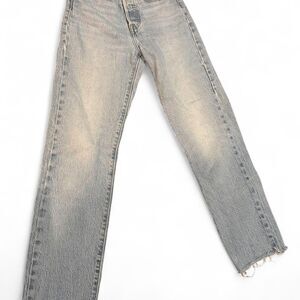 Levi's Premium Wedgie Straight Jeans Light Wash Size 24